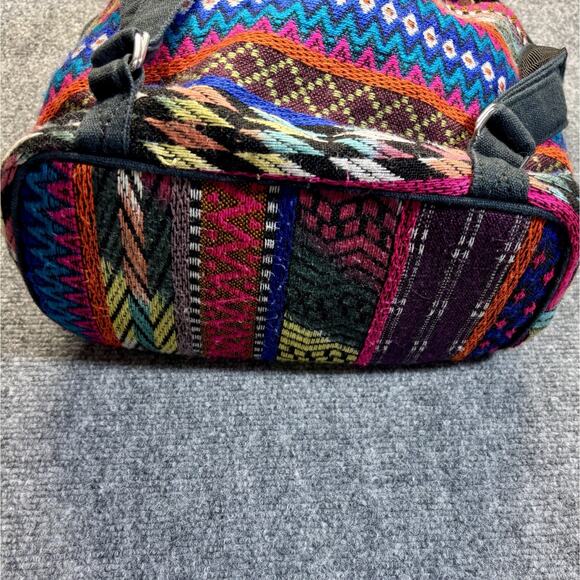 Topshop Boho Tribal Woven Backpack ?